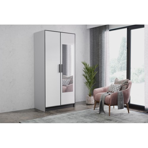 Skapis ROJ 105 I, balts